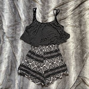 Black and White Romper S